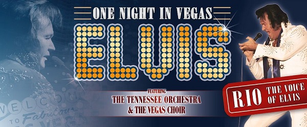 One night in Las vegas Rio the voice of Elvis